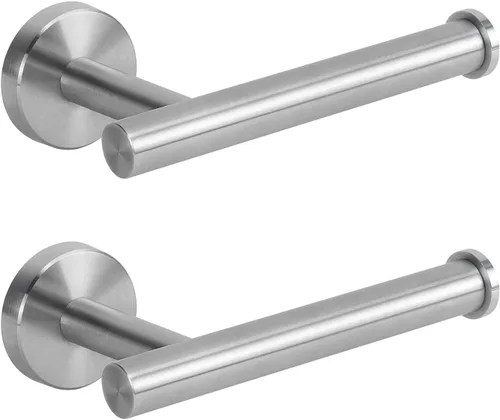 NearMoon Portarrollos de papel higiénico para baño, acero inoxidable premium SUS304 antioxidante montado en pared, portarrollos para baño, cocina