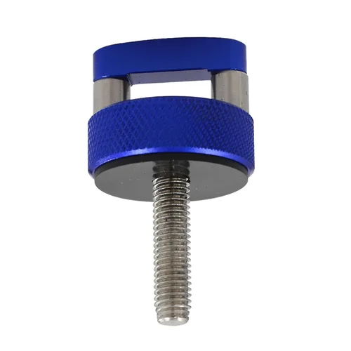 Miniatura 7 de Pernos de Liberación Rápida para Techo Duro Azul, Tornillos de Mariposa para Techo Duro con Anillo en D Integrado Compatible con Jeep Wrangler JK