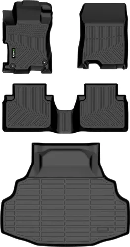 Miniatura 16 de Alfombrillas y revestimiento para maletero para Jeep Grand Cherokee L 2021-2025 (6 pasajeros, sin consola central) con respaldo, revestimientos