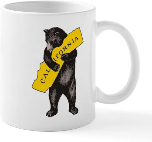 Miniatura 93 de CafePress Taza de café de cerámica de 11 oz (11.0 fl oz) de San Francisco Blanco - Taza San Francisco