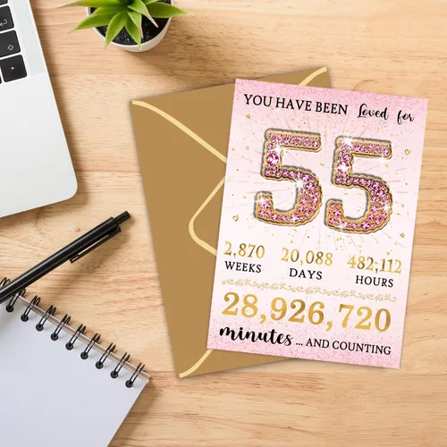 Miniatura 35 de Sutjxc Tarjeta de feliz cumpleaños 50 para marido y esposa, regalos vintage de 50 cumpleaños para papá y mamá, decoraciones retro de cumpleaños