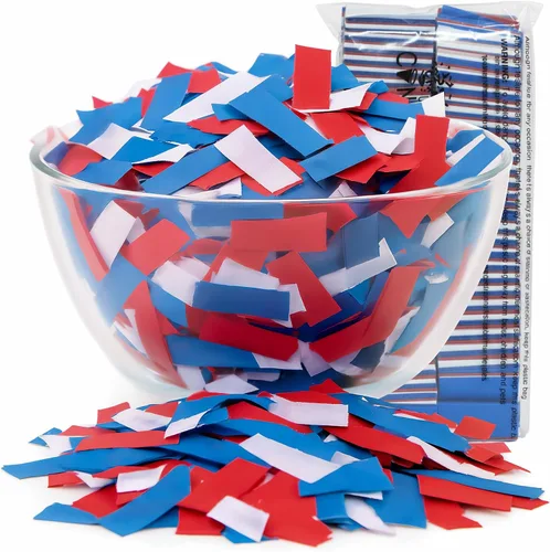 Miniatura 17 de Ultimate Confetti, Confeti Biodegradable Azul Bebé - Confeti de Papel de Seda Rectangular Revoloteante para Uso en Cañones y Lanzadores – Confeti
