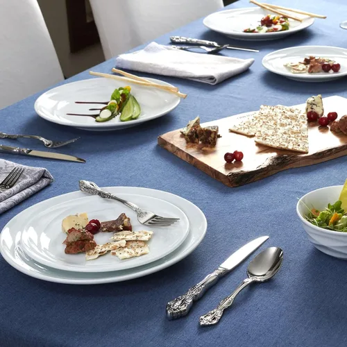 Miniatura 5 de Oneida Michelangelo Juego Fino de Cubiertos de Acero Inoxidable 18/10, Tenedor de Cena, Juego de 4, Juego de Cubiertos, Apto para Lavavajillas