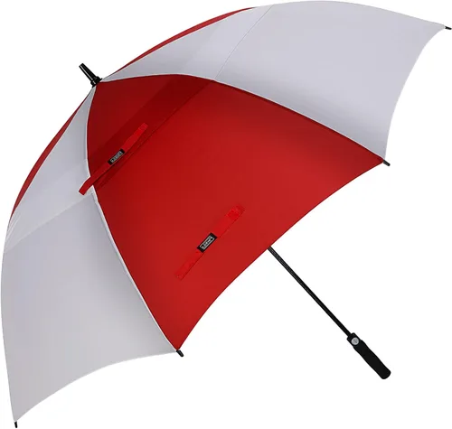 Miniatura 15 de G4Free Paraguas de Golf Automático Abierto de 47/54/62/68 Pulgadas de Tamaño Extra Grande con Doble Cubierta Ventilada Resistente al Viento e