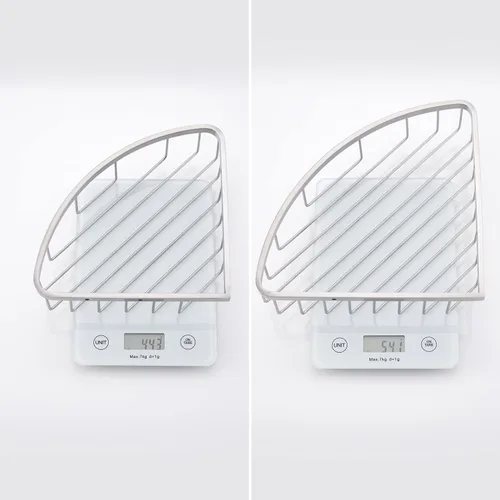 Miniatura 5 de [Paquete de 2] Organizador de esquina para ducha, estante resistente de acero inoxidable SUS304 a prueba de óxido, soporte para champú, estante