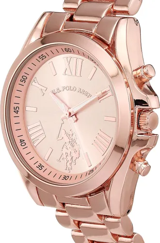 Miniatura 2 de US Polo Assn Reloj de cuarzo para mujer con correa de aleación dorado 16 modelo USC40435AZ