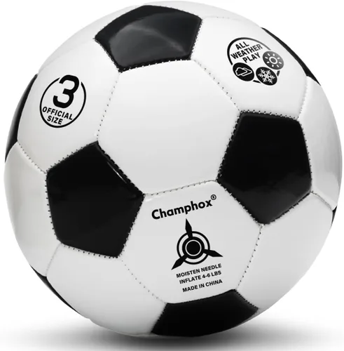 Balón de Fútbol Tamaño 3 para Niños de 3, 4-6, 6-8 Años, Deportes al Aire Libre e Interior, Recreación, Balón de Fútbol para Niños Pequeños, Niños,