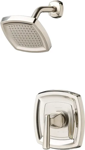 Miniatura 2 de American Standard TU018507.295 Edgemere Kit de molduras con cabezal de ducha y cartucho que ahorra agua, níquel cepillado