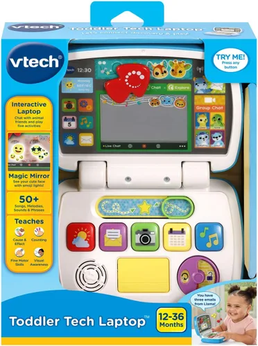 Miniatura 7 de VTech Laptop Tech para niños pequeños