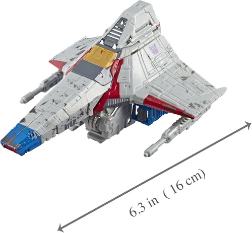 Miniatura 3 de Transformers Toys Generations War for Cybertron Voyager Wfc-S24 Starscream - Figura de acción - Capítulo de asedio - Adultos y niños a partir de 8