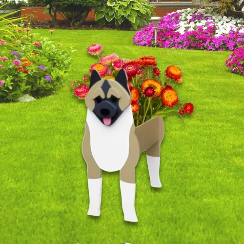 Miniatura 34 de Maceta de Perro English Springer Spaniel, Macetas de Plantas, Bonita Maceta de Jardín para Perros, Macetas de Perro Regalos de Cumpleaños