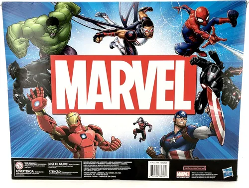 Miniatura 5 de Figuras de acción de Marvel Avengers - Iron Man, Hulk, Black Panther, Capitán América, Spider Man, Ant Man, War Machine y Falcon! (8)