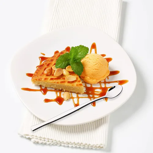 Miniatura 7 de 8 cucharas de helado de mango largo, cuchara de mango largo de acero inoxidable, 7.6 pulgadas