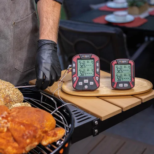 Miniatura 3 de Maverick XR-50 - Termómetro digital inalámbrico con 4 sondas para barbacoa y carne de SnS Grills