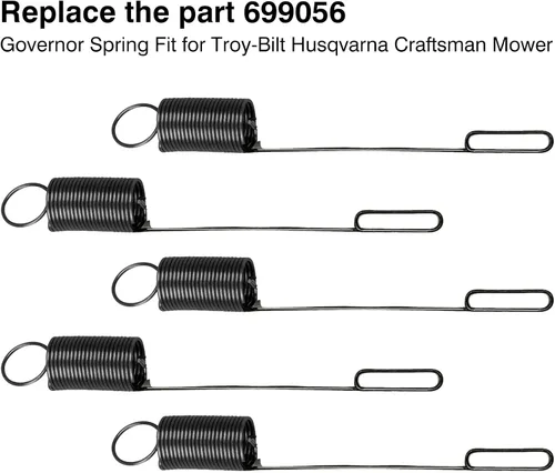 Miniatura 4 de Governor Spring Fit para motores BS, 699056 Muelles gobernadores de repuesto para Troy-Bilt Hu sqvarna Crafts Man Mower, resorte de carburador