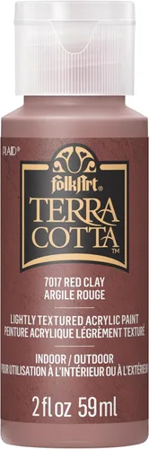 Miniatura 28 de FolkArt, Cavern Moss 7021 - Pintura acrílica variada de 2 fl oz / 2.0 fl oz Terra Cotta para manualidades fáciles de aplicar, suministros de arte
