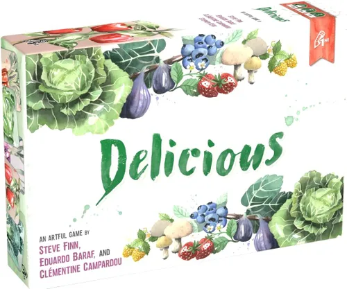 Pencil First Games Delicioso juego de cartas: un ingenioso juego de jardinería con frutas y verduras para 1-100 jugadores