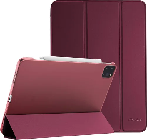 Miniatura 25 de ProCase Funda inteligente para iPad Pro de 12.9 2022/2021/2020/2018, carcasa rígida con soporte delgado para iPad Pro de 12.9 pulgadas, 6ª Celeste