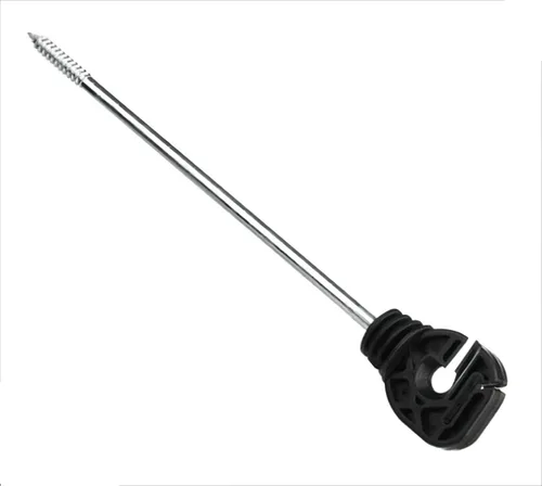 Miniatura 3 de Esgrima eléctrica Premium Stand Off/brazo largo Aislador multiusos para Polywire/Polytape/Cuerda/Alambre PK10