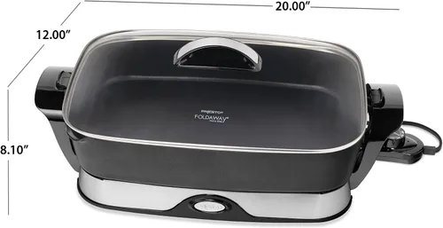 Miniatura 13 de Horno eléctrico plegable Presto, 16 - pulgadas, Negro