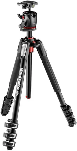 Miniatura 3 de Manfrotto 190XPRO Kit de trípode de aluminio de 3 secciones con cabezal de 3 vías (MK190XPRO3-3W)