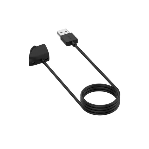 Miniatura 2 de TenCloud Cargador de repuesto compatible con Samsung Galaxy Fit E SM-R375 Smartwatch - Cable de carga USB de 39.4 in - Accesorios para reloj Negro