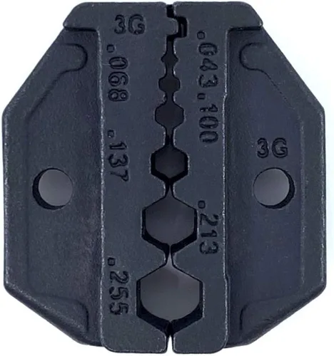 Miniatura 10 de Juegos de troqueles de herramienta de crimpado intercambiables para cables coaxiales de RF (G-D3A)