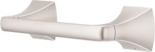 Miniatura 26 de Soporte de papel higiénico Pfister Bruxie, soporte de rollo de papel higiénico para baño, montado en la pared, con tornillos, acabado negro mate