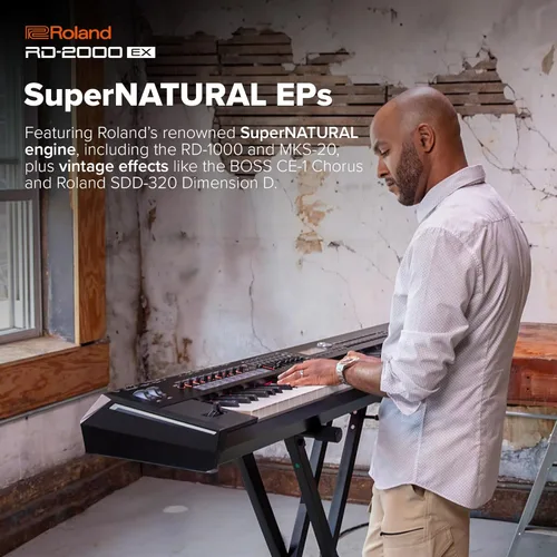 Miniatura 6 de Roland Piano digital para escenario Premium RD-2000 EX