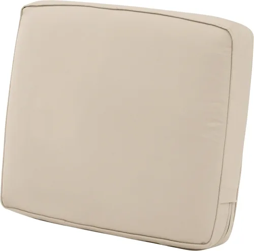 Miniatura 24 de Classic Accessories Ravenna - Cojín de asiento de patio resistente al agua de 21 x 19 x 5 pulgadas, color gris pardo oscuro, cojín de sofá biplaza