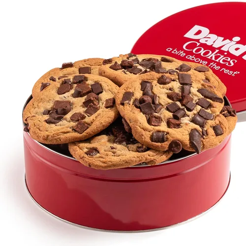 Miniatura 9 de Galletas decadentes y crocantes de mantequilla de cacahuate, 2 libras. Lata.
