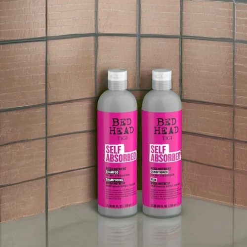 Miniatura 5 de Bed Head by TIGI Frizz Control Champú y acondicionador para cabello seco, cuidado nutritivo autoabsorbido del cabello para reparar y fortalecer