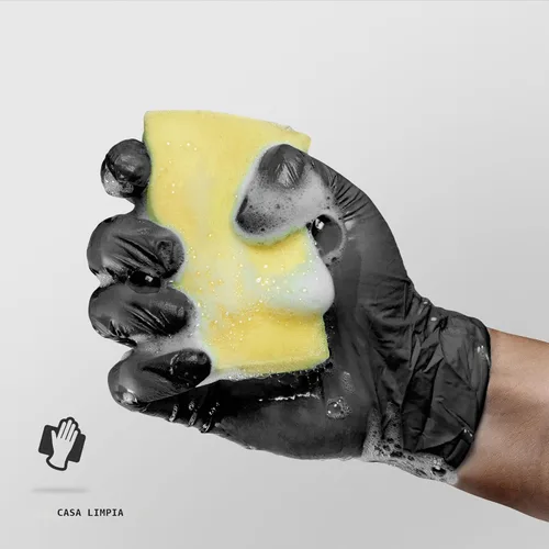 Miniatura 6 de Medguy - Guantes desechables de nitrilo, 4.5 mil, color negro, sin polvo, sin látex, aptos para alimentos, para examinación, tatuajes, preparación