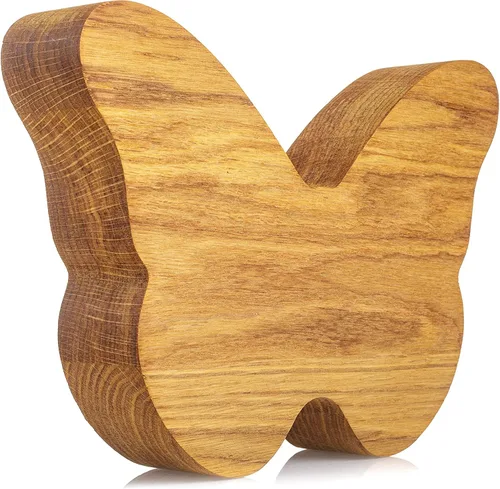 Miniatura 9 de BUTTERFLY - Alcancía para niños y niñas, caja de dinero personalizada para niños, ahorro de monedas de madera, idea de regalo perfecta