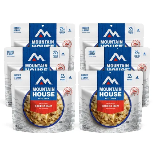 Miniatura 22 de Mountain House granola con leche y arándanos Comida liofilizada para mochileros y camping Pack de 6