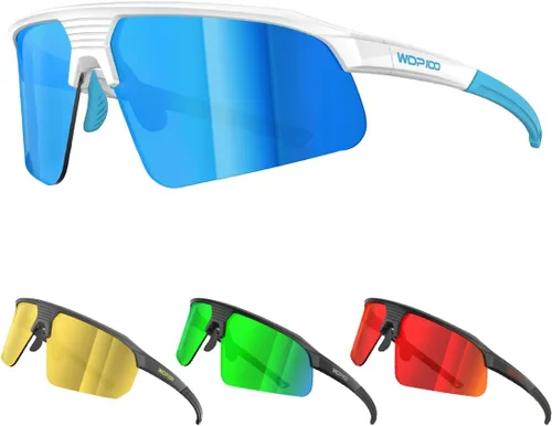 Miniatura 7 de Q217 HD Gafas de sol polarizadas para mujeres y hombres, ciclismo, correr, pesca, senderismo, golf, béisbol, voleibol, deportes al aire libre, Q217