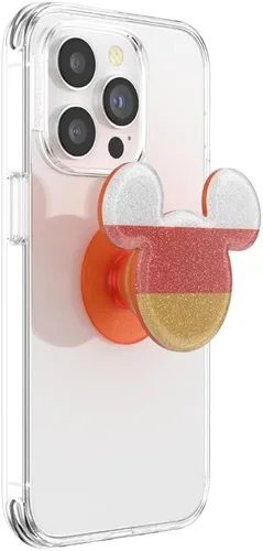 Miniatura 2 de Agarre para teléfono PopSockets con soporte expandible, agarre adhesivo, Disney - Candy Corn Mickey