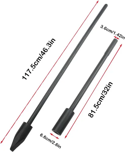 Miniatura 5 de Divisor manual de madera, divisor de Kindling fabricado con divisores de troncos portátiles de acero resistente para madera, uso en interiores
