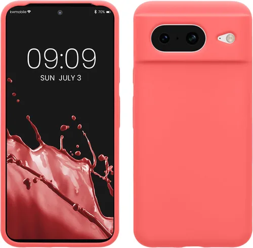 Miniatura 70 de kwmobile Funda compatible con Google Pixel 7 - Funda de silicona TPU con acabado suave - Piedra antigua