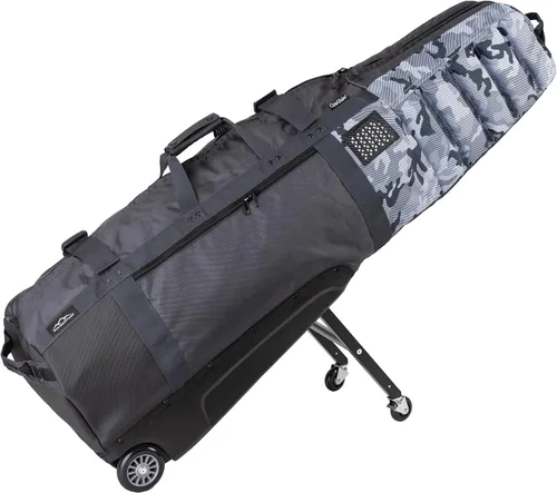 Miniatura 20 de Sun Mountain ClubGlider Meridian Bolsa de Viaje de Golf - Sistema de Rodamiento de 4 Ruedas, Patas Extensibles y Retráctiles para Transporte Fácil