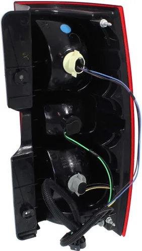 Miniatura 2 de KarParts360 Para Chevy Tahoe 2007-2014 Conjunto de luz trasera lado del conductor con bombillas reemplaza GM2800196 25862701