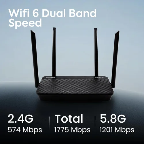 Miniatura 7 de PW-AX1800 WiFi 6 Router de doble banda con soporte VLAN, OpenVPN/WireGuard/IPsec VPN Cliente/Servidor - Compatible con ExpressVPN/SurfShark, etc.