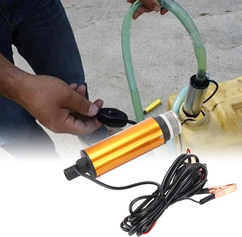 Miniatura 5 de Bomba sumergible eléctrica, bomba de sumidero eléctrica, bomba de transferencia de agua portátil Mini 12V 2.008 in DC 30L/min para agua de queroseno