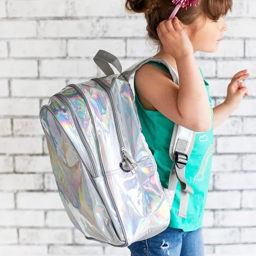 Miniatura 2 de Wildkin - Mochila infantil de 15 pulgadas, Viajar, talla única , Holographic