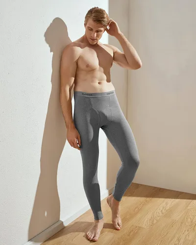 Miniatura 4 de LAPASA Men's Thermal Underwear Bottom Long Johns Pants Base Layer Lightweight Midweight Heavyweight Cold Weather M10M25M56