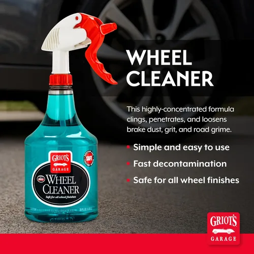 Miniatura 2 de Griot's Garage Limpiador de ruedas para todos los acabados, limpieza de llantas de automóvil, removedor de polvo y mugre de freno, pH equilibrado