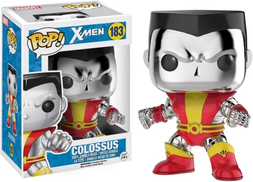 Miniatura 2 de Funko Pop! X-Men Metallic Colossus Comikaze #183