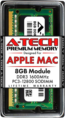 A-Tech 8 GB de RAM para Apple MacBook Pro (mediados de 2012), iMac (finales de 2012, principios/finales de 2013, finales de 2014, mediados de 2015),