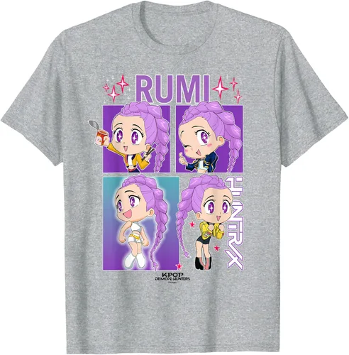Miniatura 4 de Camiseta con licencia oficial de Kpop Demon Hunters Rumi