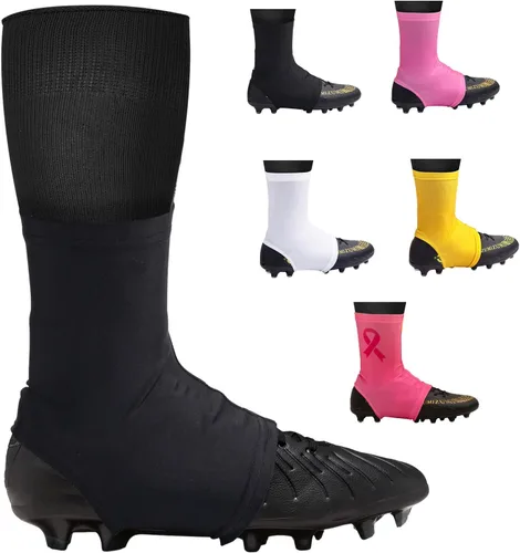 Spats - Fundas para tacos de fútbol, fundas para tacos juveniles, fundas para tacos de bicicleta, fundas para tacos de fútbol que mantienen la